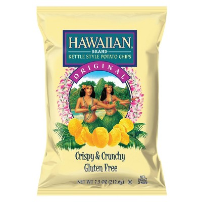 Hawaiian Original Crispy & Crunchy Kettle Style Potato Chips - 7.5oz