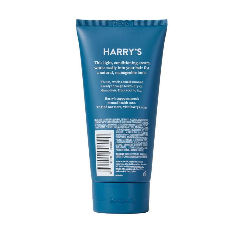 Harry&#39;s Taming Cream - Soft Hold Men&#39;s Hair Cream - 5.1 fl oz, 3 of 11