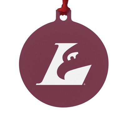 University of Wisconsin - La Crosse University Primary Logo Aluminum Holiday Christmas Tree Ornament