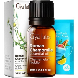 Gya Labs Roman Chamomile Essential Oil- 0.34 Fl Oz - - 1 of 4