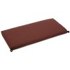 Blazing Needles, 40-inch by 19-inch Outdoor Spun Polyester Loveseat Cushion - 2 of 2
