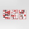 70ct Christmas Candy Cane Wishes Peel and Stick Gift Tags Red/Black/White/Silver - Wondershop™ - 3 of 3