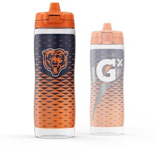 NFL Chicago Bears Gatorade Gx Plastic Water Bottle - 30oz - 1 of 4