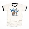 Yale University Football Character - Women's Ringer Graphic T-Shirt - 2 of 4