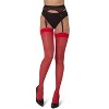 Memoi Women's Crystal Sheer Sheer Toe Stockings - 2 of 4