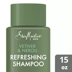 SheaMoisture Men Refreshing Shampoo - Vetiver & Neroli - 15 fl oz
