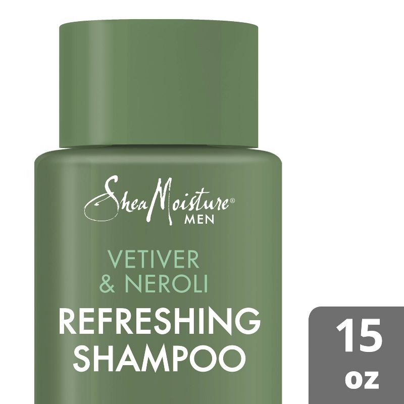 SheaMoisture Men Refreshing Shampoo - Vetiver &#38; Neroli - 15 fl oz, 1 of 10