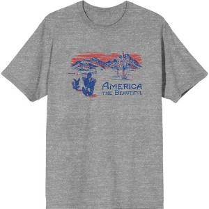 Americana America The Beautiful Adult Short Sleeve Tee - 1 of 2