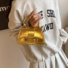 Mini Crossbody Bags Women's Y2K Purses Top Handle Crossbody Bag Clutch Shoulder Handbag for Cocktail Party Prom Wedding Gold - 3 of 4