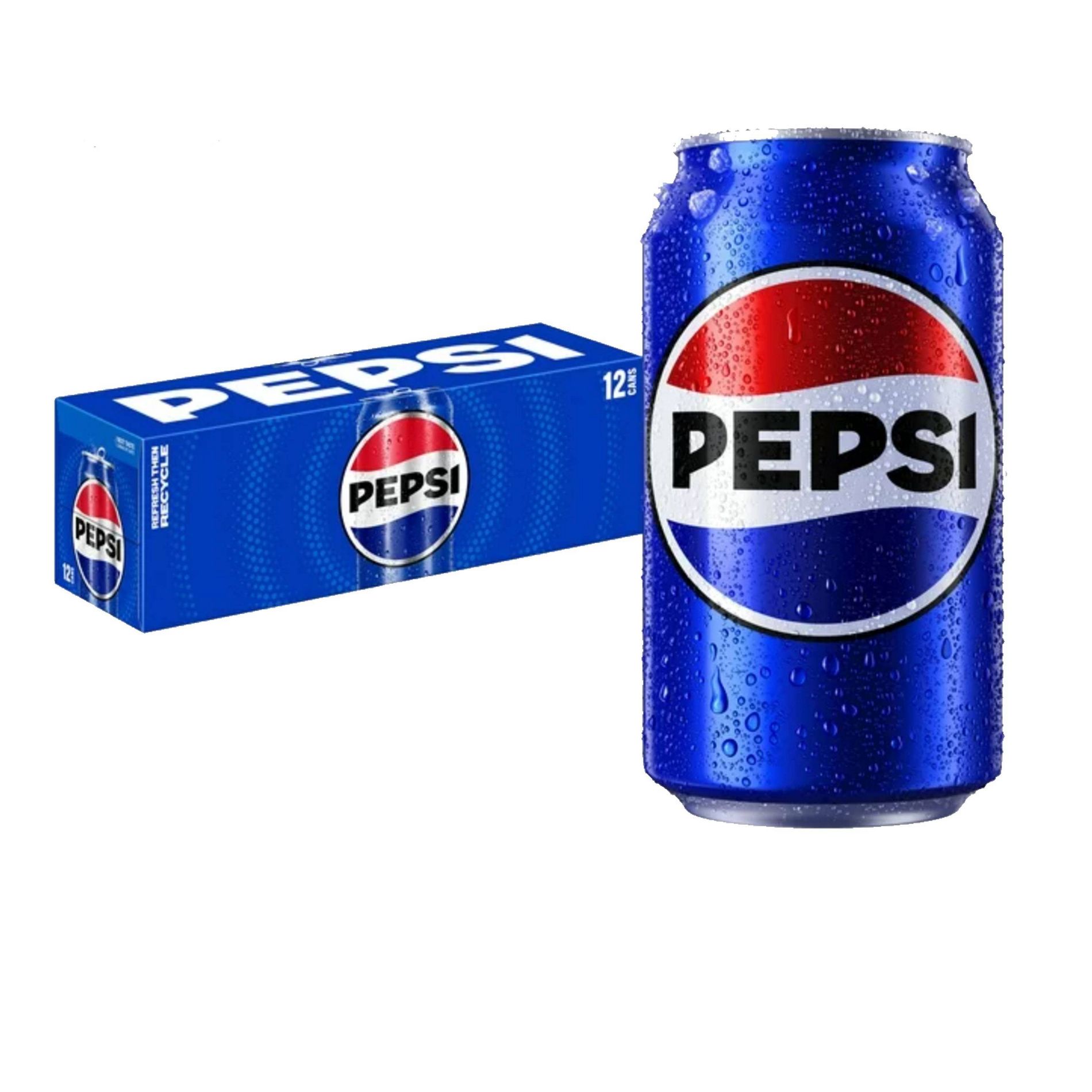 Pepsi Cola Soda - 12pk/12 fl oz Cans