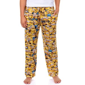 Minions Pajamas Kevin Stuart Bob AOP Lounge Bottom PJ Pants - 1 of 4