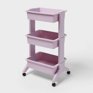 3 Tier Utility Cart Lavender -Brightroom™ - 1 of 2