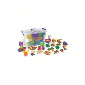 New Sprouts Classroom Play Food Set - 100 - Piece Toy,Soft, durable plastic is sized perfectly for little hands Multicolor Standard - 1 of 4