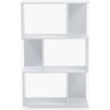 PAGED Simple Household Bookshelf Bookcase with Rounded Edges for Living Room, Home Office - 3 of 4