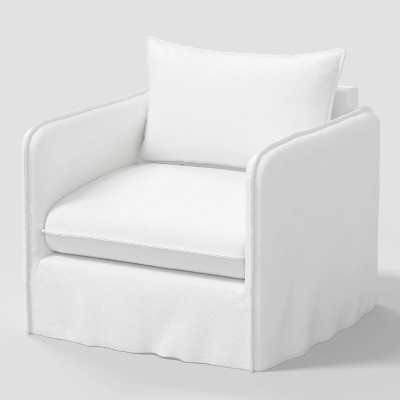 Karson High Back Upholstered Chair Natural - Picket House Furnishings :  Target