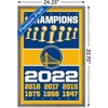 Trends International NBA Golden State Warriors - Champions 22 Framed Wall Poster Prints - 3 of 4