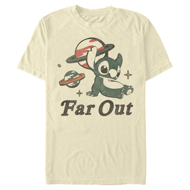Men's Lilo & Stitch Far Out T-Shirt, 1 of 5