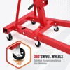 2 Ton Engine Hoist with Lever Stabilizer, Foldable Cherry Picker Shop Crane, 4400 lbs Hydraulic Engine Crane Leveler for Auto Repair, Motors, Loading - 4 of 4