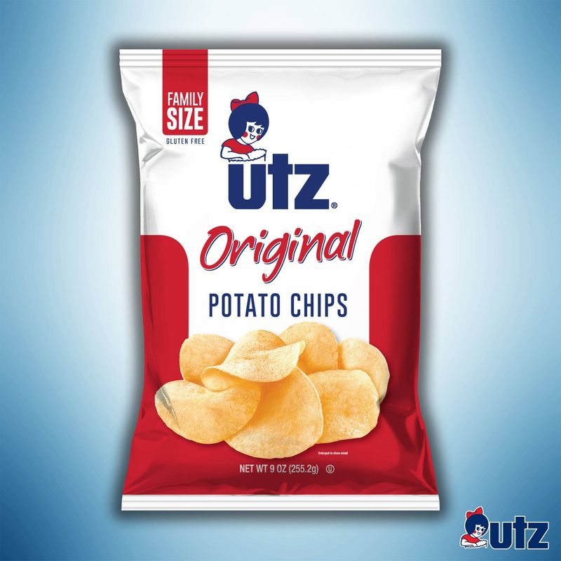 Utz Original Potato Chips - 8oz, 4 of 7