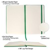 Simply Genius A5 Dotted Notebooks for Work, Travel, Business, School & More - Hardcover - 192 pages, 5.7" x 8.4" (Green, 20 Pack) - 2 of 4