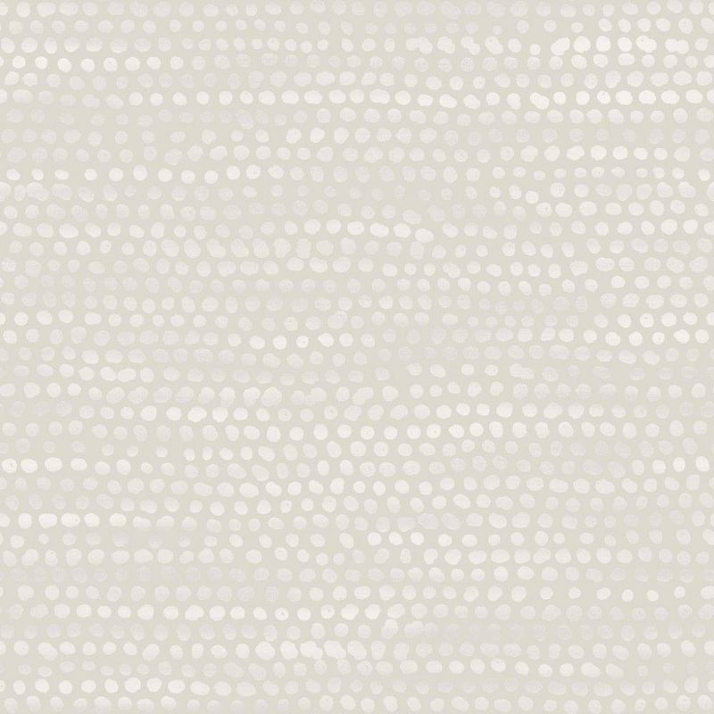 Tempaper Moire Dots Pearl Self-Adhesive Removable Wallpaper Gray, 1 of 6
