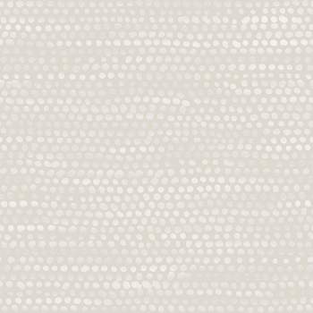Tempaper Moire Dots Pearl Self-Adhesive Removable Wallpaper Gray