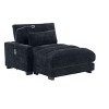 Beige Chenille Reclining Single-Sided Armrest Sofa With Bracket Ultra-Comfortable Single Recliner Sofa For Living Room - 4 of 4