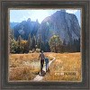 PosterPalooza | Square Weathered Black Picture Frame - UV Acrylic, Foam Board Backing, Hanging Hardware - 3 of 4