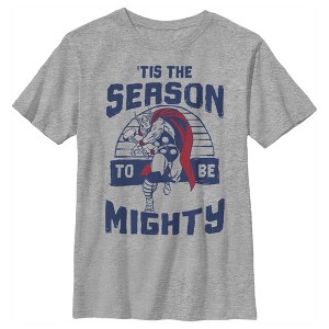 Boy's Marvel Thor Season To Be Mighty T-Shirt - 1 of 4