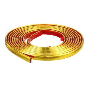 Unique Bargains Waterproof Self-Adhesive PVC Decorative Mirror Frame Wall Molding Trim Tape - 1 of 4