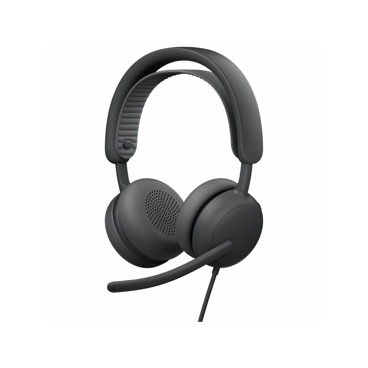 Logitech Zone Wired 2 Noise-Canceling Headset w/ Hybrid USB-C/USB-A Graphite