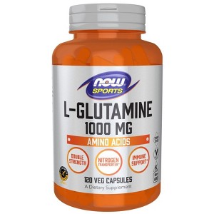 Glutamine 1000mg by Now Foods  -  120 Capsule - 1 of 2