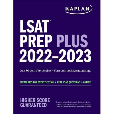 LSAT Prep Plus 2022 - (Kaplan Test Prep) by  Kaplan Test Prep (Paperback)