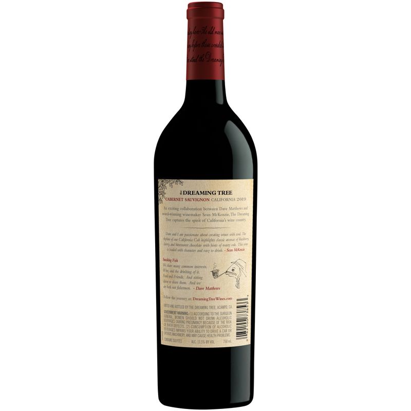 The Dreaming Tree Cabernet Sauvignon Red Wine- 750ml Bottle, 6 of 7