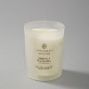 Frosted Glass Peace + Tranquility Lidded Jar Candle White 8.8oz - Mind & Body by Chesapeake Bay Candle: Soy Wax Blend with Essential Oils - 4 of 4
