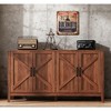 TiramisuBest Modern Wood Buffet Sideboard 43"/56" 2 Doors 2 Drawers Adjustable Shelf Entryway Dining Room Console Storage Cabinet - 2 of 4