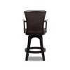 Jennifer Taylor Home Williams Swivel Bar Stool with Armrests - 3 of 4
