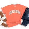 Simply Sage Market Women's Varsity Beach Bum Short Sleeve Garment Dyed Tee - 2 of 2