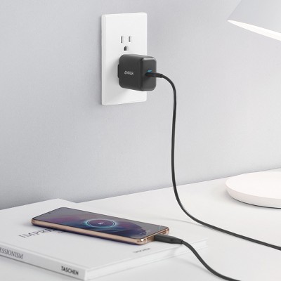 Anker PowerPort III PD 25W USB-C Wall Charger with Foldable Plug - Black