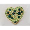 Anna-Kaci Crystal Rhinestone Valentine Heart Love Brooch Pin - 4 of 4