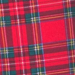 red plaid