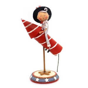 Lori Mitchell 9.5 Inch Dapper Man The Rocket Man Lori Mitchell Patriotic Figurines - 1 of 3