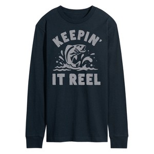 Men's - Instant Message - Keeping It Reel Long Sleeve Graphic T-Shirt - 1 of 4