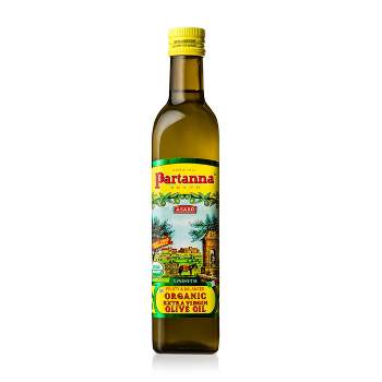Partanna Everyday Organic Unfiltered Extra Virgin Olive Oil - 500ml