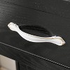Okak Modern Bedroom Dresser Nightstand with Long Drawers Antique Knob Storage Chest Cabinet for Living Room Hallway Kids Room - 3 of 4