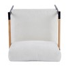 CAVINAS Modern Accent Chair with Plush Cushion,Sturdy Metal Frame,Plush Armchair for Living Room,Bedroom,Office Seating - 4 of 4