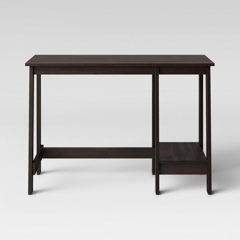 Trestle Desk Espresso Brown Room Essentials Target