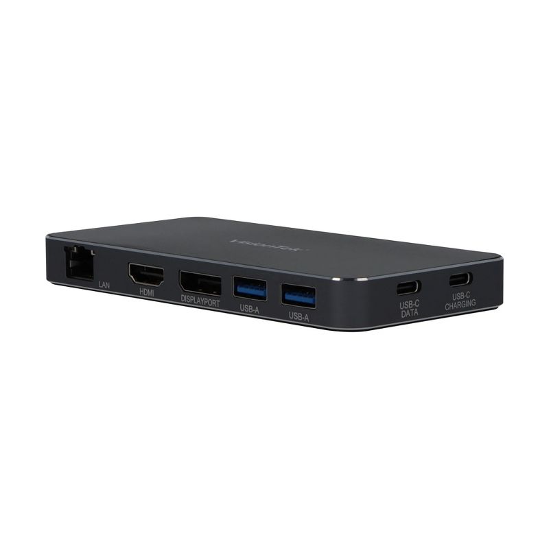 VisionTek VT350 Portable USB-C Docking Station with Power Passthrough, 1 of 7