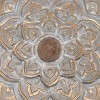 Distressed Patina Metal Layered Flower Wall Décor - Foreside Home & Garden - 4 of 4