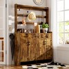 Bella Depot 51.2''W Shoe Cabinet with Coat Rack - 3 of 4